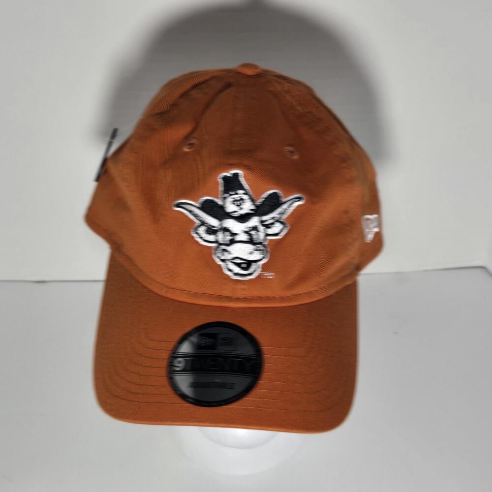 Texas Longhorns Bevo Football Orange Hat Cap OSFA Adjustable '47 Brand NCAA